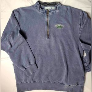 ORVIS ‘Official Dog Walker’ 1/4 Pullover Sweatshirt Men’s Large